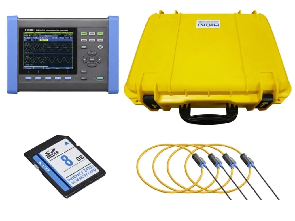 PQ3100-04/600 KIT. Analizador de calidad de energía