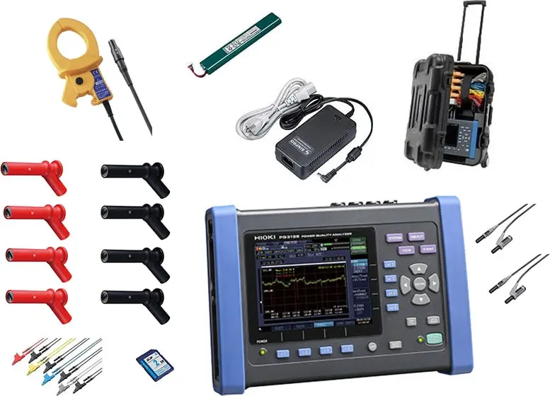 PQ3198/600 KIT. Analizador de calidad de energía