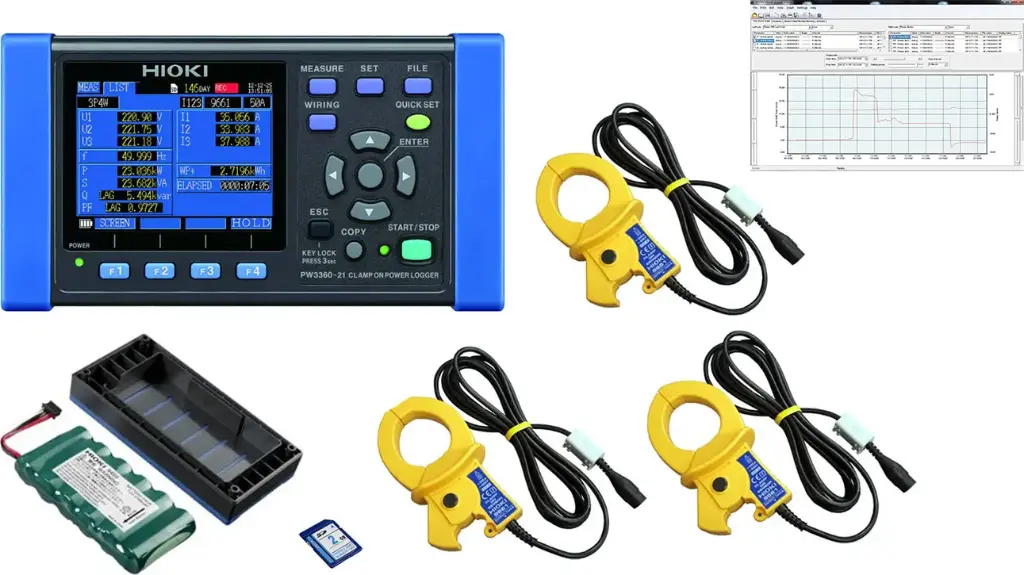 PW3360-21/500Pro KIT. Registrador de potencia