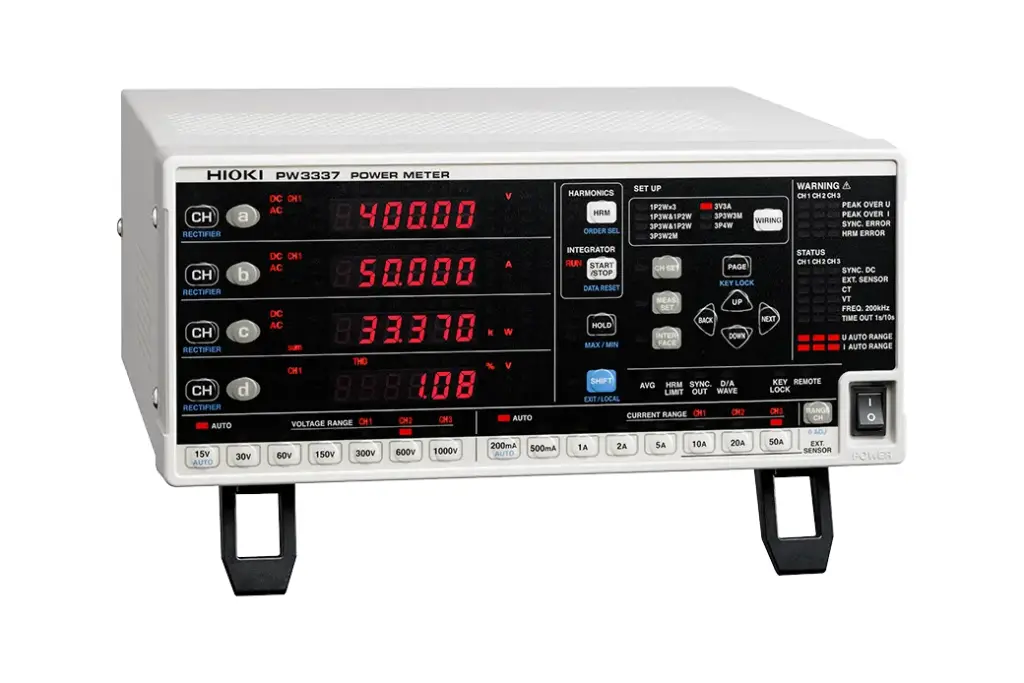 PW3337-01. Medidor de potencia