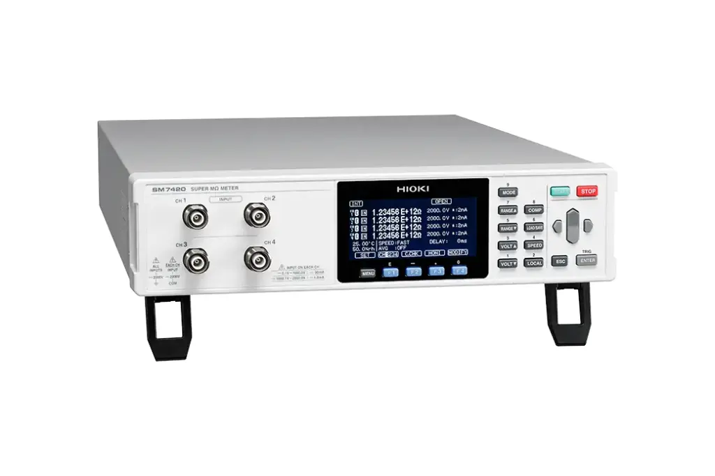 SM7420. Super mega óhmetro
