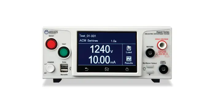 3855 Probador de Hypot  AC con Resistencia de Aislamiento