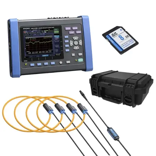 [PQ3198/6000-10in KIT] PQ3198/6000-10in KIT. Analizador de calidad de energía