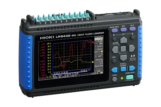 [LR8432-20] LR8432-20.Registrador de flujo de calor