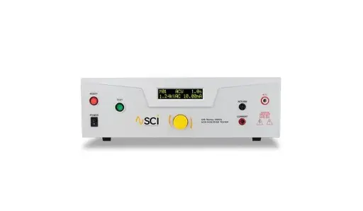 [448] 448. Hipot de 5 kV a 100 mA CA, Hipot de 6 kV a 10 mA CC, resistencia de aislamiento, conexión a tierra de 40 A CA, homologación CE